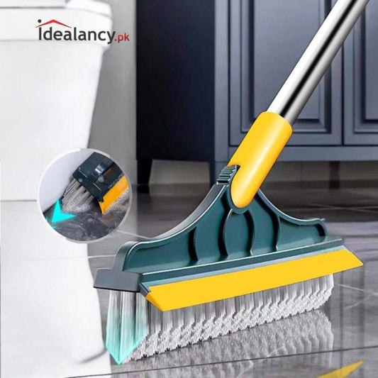 2 in 1 dust cleaning and scrubber Wiper brush